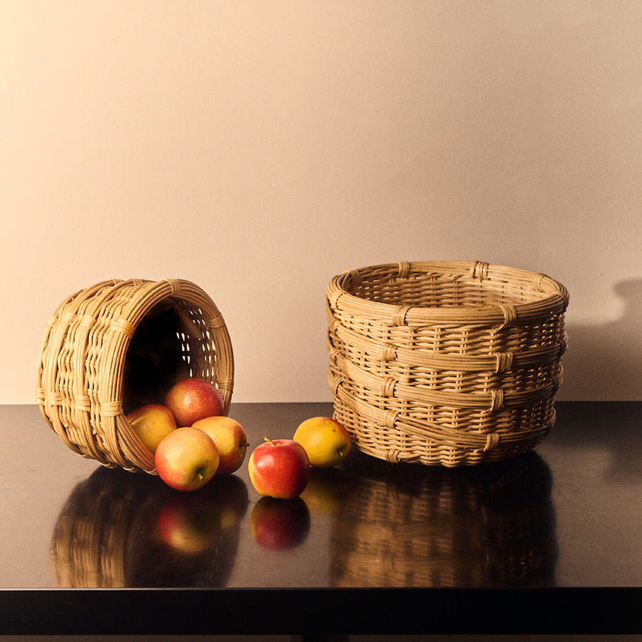 Bounty Baskets, Set of Two J'Jute Rattan