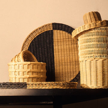 Bounty Baskets, Set of Two J'Jute Rattan