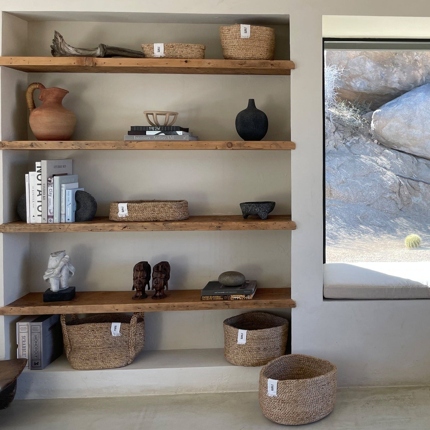 Edition Round baskets in Joshua Tree